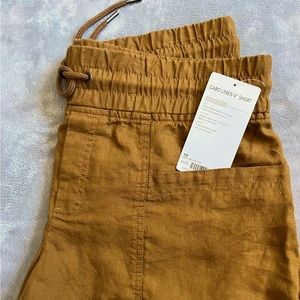 Athleta Cabo Linen 4” Short